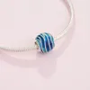 Pandora 797012ENMX Charm Blue Wellen Sterling Silber Produktbild-Vorschau 8