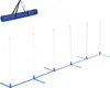 PawHut Hunde Agility Training Slalomstangen für Haustiere Produktbild-Vorschau 1