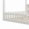 Detská posteľ Flieks v tvare domčeka 140 x 190 cm s LED Náhľad obrázku produktu 9