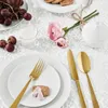 Sambonet Besteckset 30-tlg. Flat Mirror Gold Produktbild-Vorschau 4