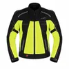 Motorrad Textiljacke Schwarz/Neon wasserdicht, winddicht, Produktbild-Vorschau 1
