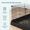 SONGMICS Kleintiergehege Hasenkäfig XXL mit Bodenmatte 140 Produktbild-Vorschau 13