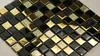 Mosaico in vetro oro e nero "Black Diam", piastrella Anteprima dell’immagine prodotto 4