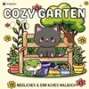 Cozy Malbuch für Erwachsene Garten Malbuch - Süße Motive Produktbild-Vorschau 1