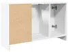 vidaXL Wastafelonderkast, wit, 90x29x55 cm, houtvezel Productafbeelding-voorbeeld 7