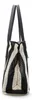 L.CREDI Rima Shopper Black / White schwarz Produktbild-Vorschau 3