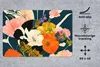 MuchoWow® Schreibtischunterlage Blumen - Vase - Malerei - Produktbild-Vorschau 2