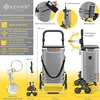 KESSER® Einkaufstrolley mit Kühlfach ideal für Stufen 56L Produktbild-Vorschau 7