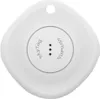 A white Bluetooth tracker with text on it. Anteprima dell’immagine prodotto