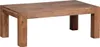 A wooden coffee table on a white background. Produktbild-Vorschau