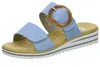 Rieker Damen Pantolette Schnalle Keilabsatz Wedge Produktbild-Vorschau 7
