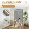 Sekey Sichtschutz Türvorhang mit Magnet – Blickdicht & Produktbild-Vorschau 4