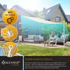 KESSER® Sonnensegel Sonnenschutz Windschutz | HDPE Gewebe | Produktbild-Vorschau 4