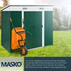 MASKO® Schubkarre Bauschubkarre Gartenschubkarre 100 Liter Produktbild-Vorschau 6