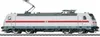 A side view of a model train locomotive. Produktbild-Vorschau