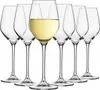 KROSNO Splendour Sklenice na bílé víno, Sada 6, 340 ml Náhled obrázku produktu 1