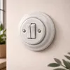 Podtynkowy porcelanowy podwójny przełącznik retro I PR1 Podgląd zdjęcia produktu 3