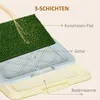 PawHut Welpentoilette Hundetoilette Welpenklo Kunstgras Produktbild-Vorschau 5