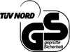 Logo and text indicating a safety certification. Anteprima dell’immagine prodotto
