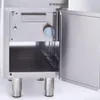 Edelstahl Lavastein-Grill mit S-Rost für Fisch und Produktbild-Vorschau 2