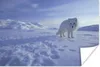 MuchoWow® Poster Fuchs - Schnee - Berge 30x20 cm - Plakate Produktbild-Vorschau 1
