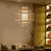 Fine Asianliving Bamboo Hanging Lamp Pendant Handmade - Anteprima dell’immagine prodotto 5