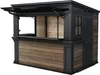 Keter Bar Shed, Marktstand Signature Ashwood, Gartenbar Produktbild-Vorschau 6