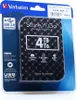 The image shows the retail packaging of a Verbatim Store'n'Go portable hard drive. Produktbild-Vorschau