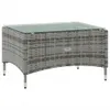 vidaXL 16-tlg. Garten-Lounge-Set mit Auflagen Poly Rattan Produktbild-Vorschau 10