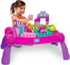 Mattel Bausteintisch rosa - Lern- und Spieltisch für Kinder Produktbild-Vorschau 7