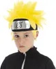 Perruque Naruto Shippuden jaune KW 54 cm Accessoires de Voir les images du produit 2