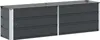 vidaXL Fioriera antracite 160 x 40 x 45 cm in acciaio Anteprima dell’immagine prodotto 1