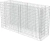 vidaXL Gabbione letto rialzato Acciaio zincato 180×50×100 Anteprima dell’immagine prodotto 3