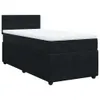 Boxspringbett mit Matratze Schwarz 90x190 cm Samt Produktbild-Vorschau 3