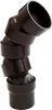 INEFA Flexibler Regenrohrbogen, PVC DN50 / 50mm 67-90 Grad, Produktbild-Vorschau 1