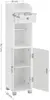 VASAGLE Toilettenschrank, mit verstellbarer Ablage, Produktbild-Vorschau 9