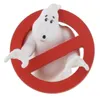 A Ghostbusters logo with a ghost figure. Produktbild-Vorschau