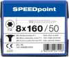 ABC SPEEDpoint Holzbauschraube Tellerkopf T40 Teilgewinde Produktbild-Vorschau 1