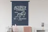 MuchoWow® Wandteppich Wandbehang Rübe - Retro - Zitat Produktbild-Vorschau 2