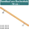Buche Holz Handlauf Treppengeländer Geländer für Treppe Produktbild-Vorschau 1