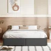Łóżko tapicerowane INONEFT, podwójne, 140x200 cm, łóżko z Podgląd zdjęcia produktu 8