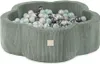 MISIOO Bällebad für Kinder 95x30 cm - 400 Bälle (6cm) - Produktbild-Vorschau 1