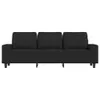 3-Sitzer-Sofa Schwarz 180 cm Stoff Produktbild-Vorschau 3