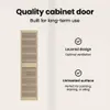 vidaXL Porte d'armoire Nature 201 x 2,1 x 49,5 cm Bois de Voir les images du produit 5