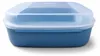 TUPPERWARE Naschkätzchen 1,4 L blau weiß Bellevue Dose Box Produktbild-Vorschau 1