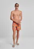 Urban Classics Badehose Floral Swim Shorts Orange-XL Produktbild-Vorschau 10