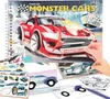 Monster Cars Pocket Malbuch Produktbild-Vorschau 7