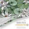VOID Wasserlilien Teich Weiss Blumen Kissenbezug Produktbild-Vorschau 5