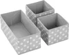 Aufbewahrungsbox Stoffkisten Organizer mDesign 3er Set Produktbild-Vorschau 8