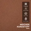 HOMCOM Sofa 2 Sitzer klein Couch mit Armlehne, Stauraum für Produktbild-Vorschau 5